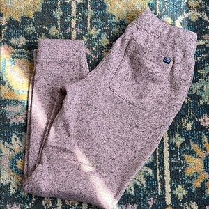 L.L. Bean Gray and Purple Jogger Sweatpants